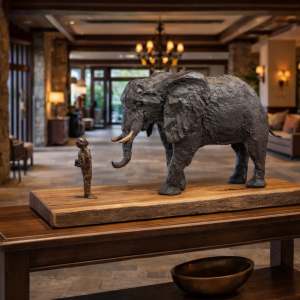 Elephant and Boy